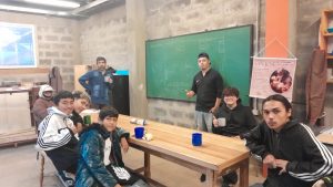La Escuela Laboral Domingo Savio presentó sus talleres y proyectos áulicos en una jornada de "Puertas Abiertas"