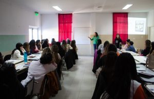 Docentes de 28 de Noviembre participaron de un espacio de diálogo, intercambio y reflexión en torno al contexto actual