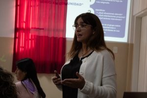 Docentes de 28 de Noviembre participaron de un espacio de diálogo, intercambio y reflexión en torno al contexto actual