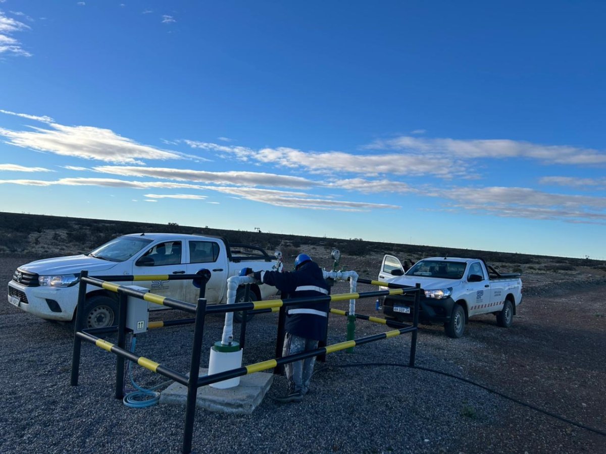 Realizaron controles de calidad de agua en zonas de captación de Caleta Olivia