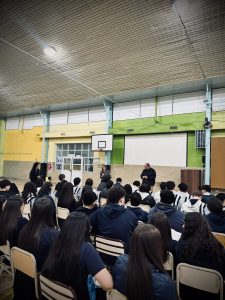 Estudiantes del Colegio Fátima participaron de una charla sobre proyectos productivos y PYMES