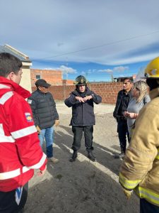El Gobierno Provincial releva la zona afectada y coordina acciones contención a las familias afectadas