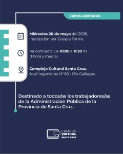 Abren las inscripciones para la capacitación en Sistema de Gestión de Expedientes SIGEXP