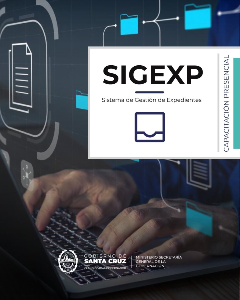 Abren las inscripciones para la capacitación en Sistema de Gestión de Expedientes SIGEXP