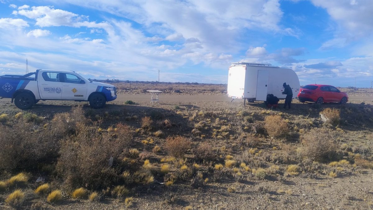 Realizan tareas de mantenimiento urbano en Las Heras y refuerza la asistencia en rutas santacruceñas