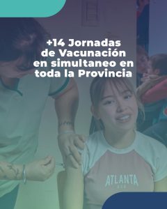 Semana de Vacunación de las Américas 2026: se aplicaron 9.490 dosis en toda la provincia