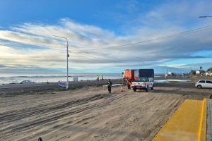Transporte: control y fiscalización en el acceso norte de Caleta Olivia