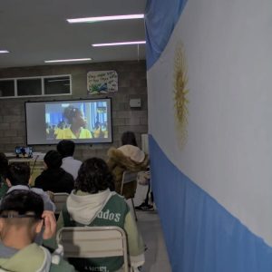 Estudiantes de la Escuela Primaria N°75 de San Julián se conectaron con el continente africano