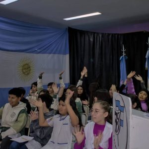 Estudiantes de la Escuela Primaria N°75 de San Julián se conectaron con el continente africano