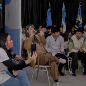 Estudiantes de la Escuela Primaria N°75 de San Julián se conectaron con el continente africano