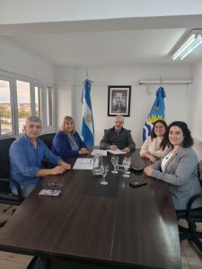 El Gobierno Provincial firmó convenios para ampliar redes de gas en Jaramillo y Fitz Roy