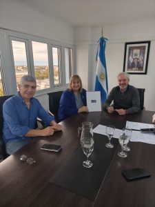 El Gobierno Provincial firmó convenios para ampliar redes de gas en Jaramillo y Fitz Roy