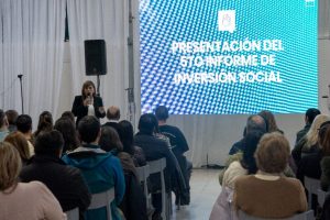 Iris Rasgido participó de la presentación del Informe de Inversión Social de CGC