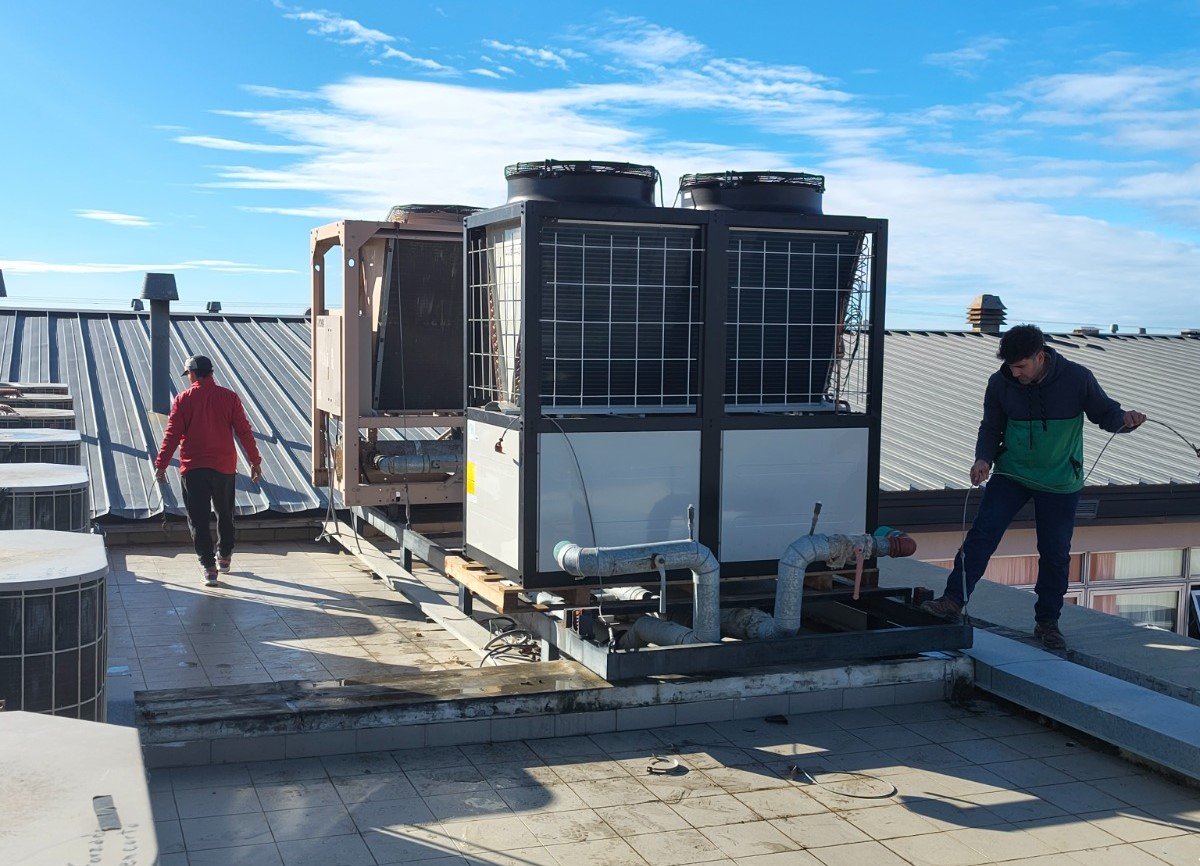 Después de 23 años, el Hospital Zonal de Caleta Olivia renovó por completo su sistema de climatización
