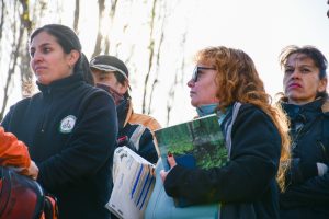 El Consejo Agrario Provincial llevó adelante un taller de poda y formación forestal en 28 de Noviembre