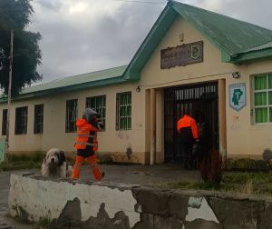 Vialidad Provincial culminó con la distribución de sal para instituciones de la Cuenca Carbonífera
