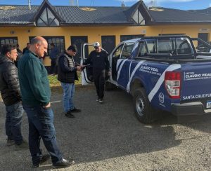 El Gobierno entregó un nuevo móvil para la Delegación Vial El Chaltén