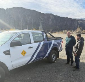 El Gobierno entregó un nuevo móvil para la Delegación Vial El Chaltén