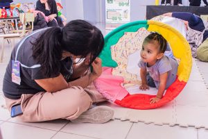 Desarrollo Social realizó una jornada de reciclaje en familia en el CIC Fátima
