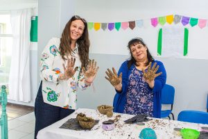 Desarrollo Social realizó una jornada de reciclaje en familia en el CIC Fátima