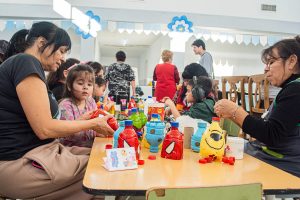 Desarrollo Social realizó una jornada de reciclaje en familia en el CIC Fátima