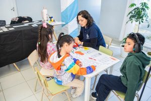 Desarrollo Social realizó una jornada de reciclaje en familia en el CIC Fátima