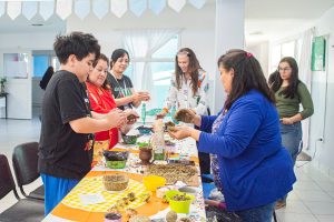 Desarrollo Social realizó una jornada de reciclaje en familia en el CIC Fátima
