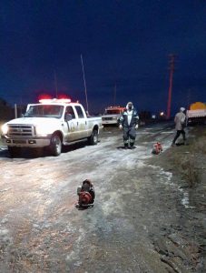 El Gobierno de Santa Cruz y el Municipio realizaron tareas para drenar calles en barrios de Río Gallegos