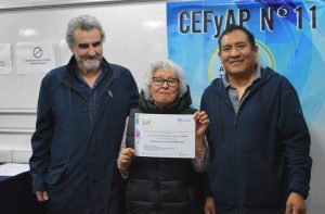 Más de 20 personas recibieron su certificación en oficios del CEFyAP N° 11