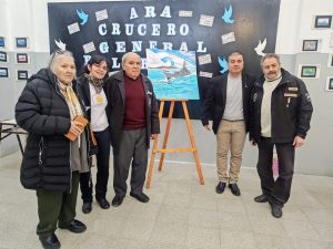 Postales de Memoria: Emotivo proyecto de articulación pedagógica y artística sobre el ARA Crucero General Belgrano