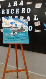 Postales de Memoria: Emotivo proyecto de articulación pedagógica y artística sobre el ARA Crucero General Belgrano