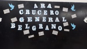 Postales de Memoria: Emotivo proyecto de articulación pedagógica y artística sobre el ARA Crucero General Belgrano
