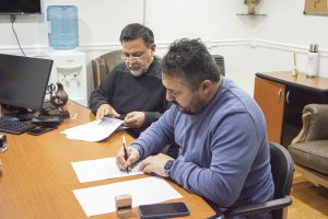 Niñez:   Desarrollo Social firmó convenio PAINA con el Municipio de Caleta Olivia