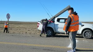 Vialidad Provincial continúa reforzando la señalización vial
