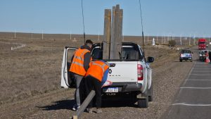 Vialidad Provincial continúa reforzando la señalización vial