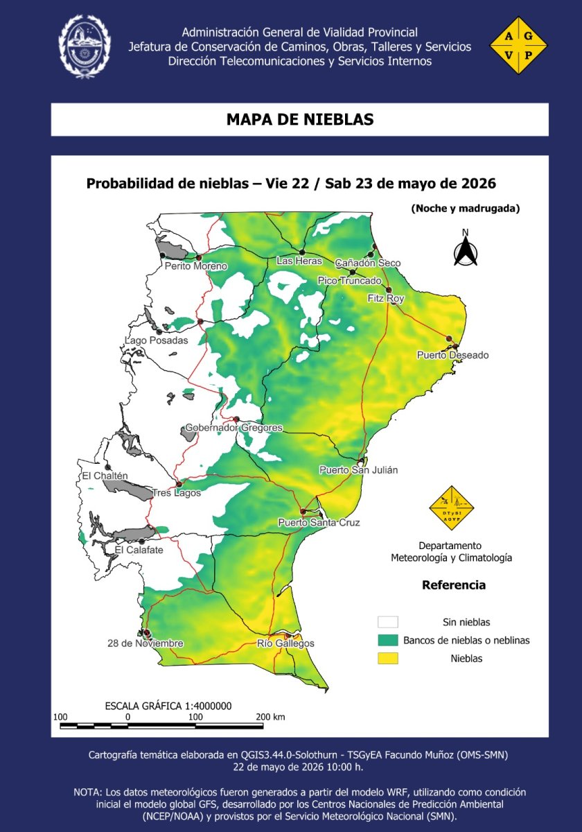Fin de semana con nieblas y heladas: se recomienda extremar medidas de precaución
