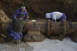 Continúan las tareas para reparar el Acueducto Palermo Aike – Río Gallegos