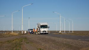 Vialidad Provincial finalizó trabajos de demarcación y señalización en el cruce ferroviario de Jaramillo