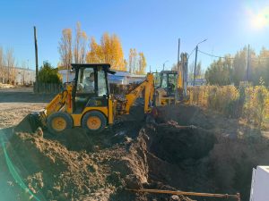 El Gobierno impulsa infraestructura y servicios esenciales en Cañadón Seco y Lago Posadas