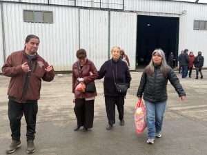 Más de 400 familias ya compraron en la primera jornada minorista en el Mercado Concentrador Patagónico de Río Gallegos
