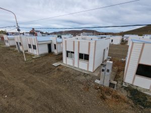 Vidal anunció viviendas para madres solteras en Puerto Santa Cruz: “Vamos a terminar lo que dejaron a medio hacer”