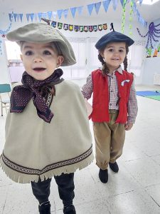 El Centro de Desarrollo Infantil  Poicu Nuque celebró la Semana de Mayo con actividades patrias