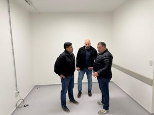 Claudio Vidal supervisó obras clave en Puerto Santa Cruz: “Estamos dando respuestas a demandas históricas"