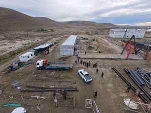 Claudio Vidal supervisó obras clave en Puerto Santa Cruz: “Estamos dando respuestas a demandas históricas"