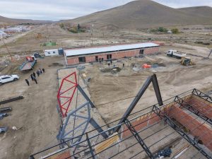 Claudio Vidal supervisó obras clave en Puerto Santa Cruz: “Estamos dando respuestas a demandas históricas"