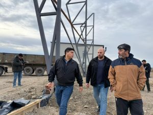 Claudio Vidal supervisó obras clave en Puerto Santa Cruz: “Estamos dando respuestas a demandas históricas"