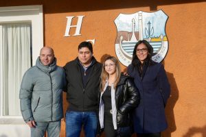 Claudio Vidal recorrió obras e instituciones de Puerto Santa Cruz y reafirmó el compromiso con el desarrollo local