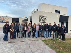 Claudio Vidal recorrió obras e instituciones de Puerto Santa Cruz y reafirmó el compromiso con el desarrollo local