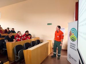 Más de 25 personas participaron del Curso Básico de Combatiente de Incendios Forestales en la Cuenca Carbonífera