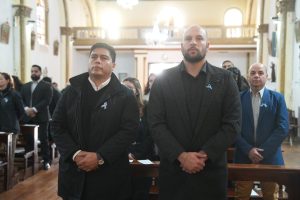 Claudio Vidal encabeza en Puerto Santa Cruz las actividades oficiales por el 25 de Mayo